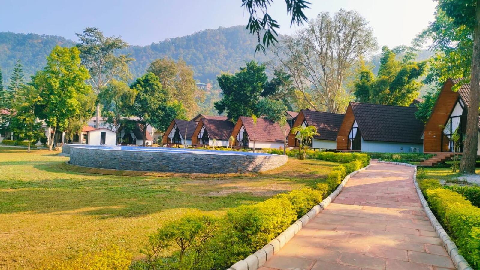 Welcomheritage Tarangi Ramganga Resort Marchula Kültér fotó