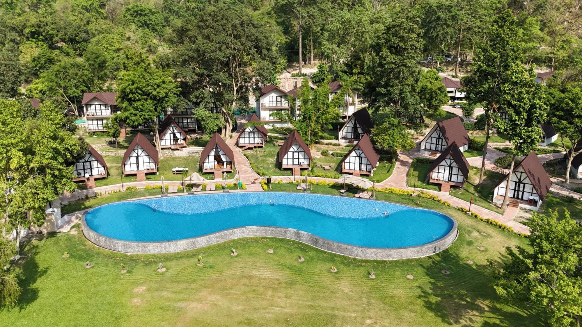 Welcomheritage Tarangi Ramganga Resort Marchula Kültér fotó